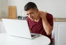 Dor no ombro esquerdo que irradia para o pescoço
