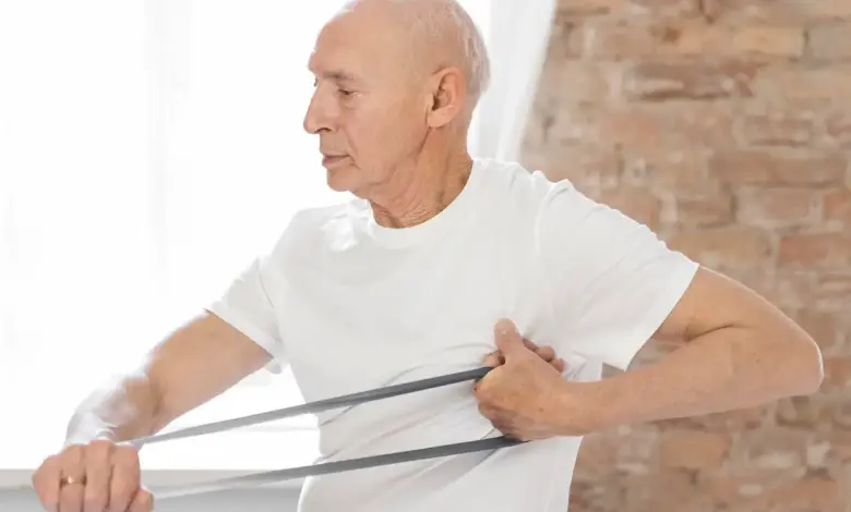 Pós-operatório de cirurgia de prótese no ombro