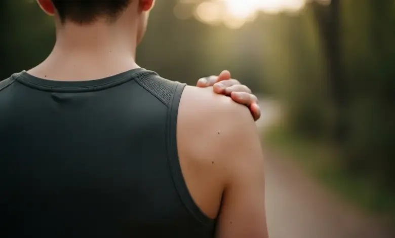 Escápula alada fora do lugar